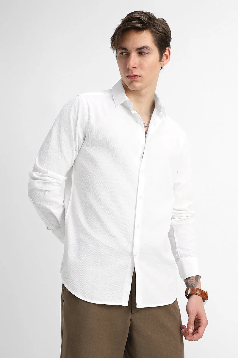 SNITCH 100% Cotton Slim Fit Shirt